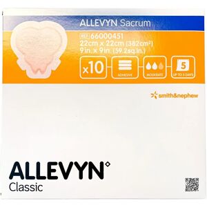 Smith & Nephew Allevyn Sacrum - Pressure Ulcer Dressing Smith & Nephew Allevyn Sacrum - Pressure Ulcer Dressing
