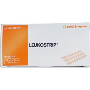 Smith & Nephew Leukostrip 6,4x76 mm Hautfarbener - Wundnahtstreifen Smith & Nephew Leukostrip 6,4x76 mm Hautfarbener - Wundnahtstreifen