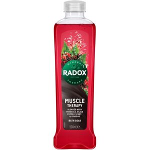 Radox Muscle Therapy Bath Soak Black Pepper & Ginseng Radox Muscle Therapy Bath Soak Black Pepper & Ginseng