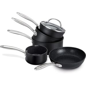 Prestige 11928 Non-stick Cookware Set - Multiple Sizes - Black Prestige 11928 Non-stick Cookware Set - Multiple Sizes - Black