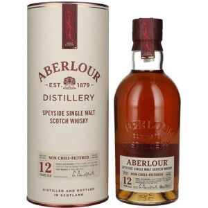 Aberlour 12 ans Whisky Single Malt Highland Non Filtré - Coffret Cadeau - Publicité Aberlour 12 ans Whisky Single Malt Highland Non Filtré - Coffret Cadeau - Publicité