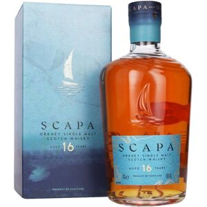 Whisky Scapa Orkney 16 Ans d'Âge - Whisky Simple Écossais - Publicité Whisky Scapa Orkney 16 Ans d'Âge - Whisky Simple Écossais - Publicité