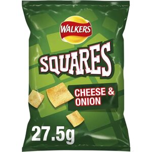 Walkers Cheese & Onion Snacks - Crisps, 27.5 g, Case of 32 Walkers Cheese & Onion Snacks - Crisps, 27.5 g, Case of 32