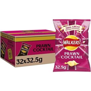 Walkers Prawn Cocktail Crisps - Snack - 32 Bags Walkers Prawn Cocktail Crisps - Snack - 32 Bags
