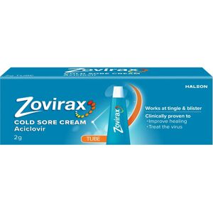 Zovirax Cold Sore Treatment Cream - Antiviral, 5% Aciclovir Zovirax Cold Sore Treatment Cream - Antiviral, 5% Aciclovir