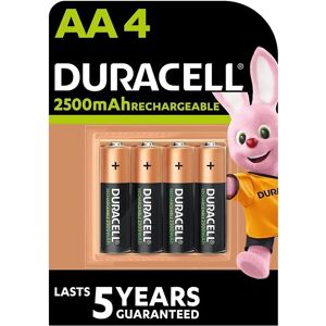 Duracell R6 NiMH Batteries - 2500mAh - 4 Pack Duracell R6 NiMH Batteries - 2500mAh - 4 Pack