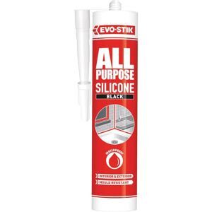 Evo-Stik 30811722 Black All Purpose Silicone Sealant - Sealant Evo-Stik 30811722 Black All Purpose Silicone Sealant - Sealant