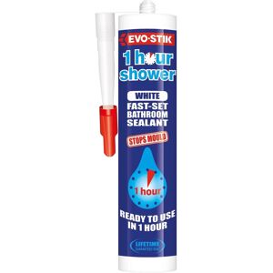 Evo-Stik White 1 Hour Shower Sealant - Sealant Evo-Stik White 1 Hour Shower Sealant - Sealant