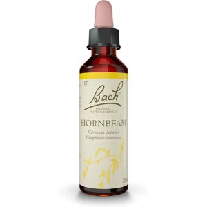 Fleurs de Bach Hornbeam 20 ml - Complément Alimentaire - Publicité Fleurs de Bach Hornbeam 20 ml - Complément Alimentaire - Publicité