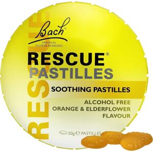 Bach Rescue Pastilles Orange & Elderflower - 50g Bach Rescue Pastilles Orange & Elderflower - 50g