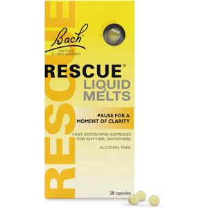 Bach Rescue Liquid Melts - Flower Remedy Capsules - 28 Bach Rescue Liquid Melts - Flower Remedy Capsules - 28