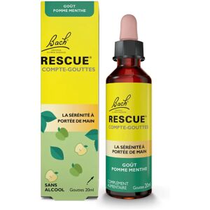 Fleurs de Bach Rescue Pomme-Menthe 20ml - Remède homéopathique - Publicité Fleurs de Bach Rescue Pomme-Menthe 20ml - Remède homéopathique - Publicité