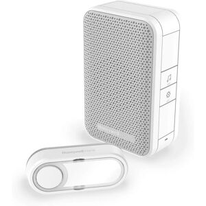 Juego de timbre inalámbrico Honeywell Blanco - Timbre, gong, batería Juego de timbre inalámbrico Honeywell Blanco - Timbre, gong, batería