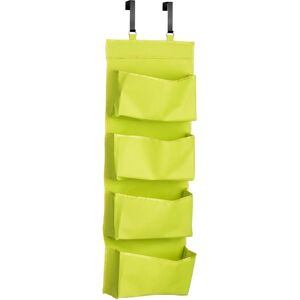 Premier Housewares 4-Tier Over Door Hanging Organiser - Lime Green Premier Housewares 4-Tier Over Door Hanging Organiser - Lime Green