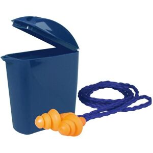 Bouchons d'oreilles 3M - Réutilisables 25dB avec Cordons et Étui - Publicité Bouchons d'oreilles 3M - Réutilisables 25dB avec Cordons et Étui - Publicité