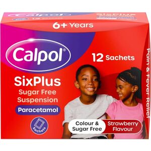 Calpol Six Plus Sugar-Free Strawberry Flavour Sachets - Medications Calpol Six Plus Sugar-Free Strawberry Flavour Sachets - Medications