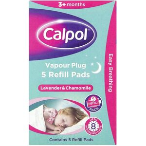 Calpol Vapouriser Night Plug In Refills - Baby Relief - Lavender & Chamomile - 3 Pads - 6 Packs Calpol Vapouriser Night Plug In Refills - Baby Relief - Lavender & Chamomile - 3 Pads - 6 Packs