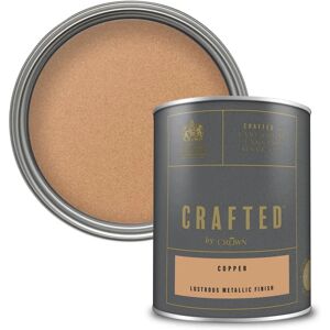 Crown - Lustrous Metallic Emulsion - Copper - 1.25L - paint Crown - Lustrous Metallic Emulsion - Copper - 1.25L - paint