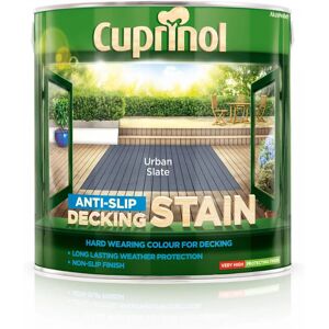 Cuprinol Urban Slate Anti Slip Decking Stain - 2.5 L Cuprinol Urban Slate Anti Slip Decking Stain - 2.5 L