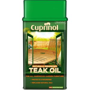 Cuprinol Teak Oil 1L - Outdoor Wood Oil Cuprinol Teak Oil 1L - Outdoor Wood Oil