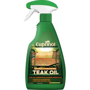 Spray d'huile de teck Cuprinol - Clair - Mobilier de jardin - Huile de teck - Publicité Spray d'huile de teck Cuprinol - Clair - Mobilier de jardin - Huile de teck - Publicité
