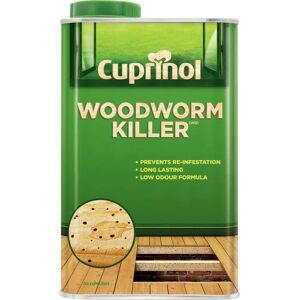 Cuprinol Cuprinol 5218654 Low Odour Woodworm Killer 1L Cuprinol Cuprinol 5218654 Low Odour Woodworm Killer 1L