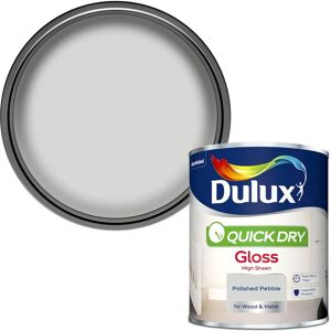 Dulux Quick Dry Gloss Polished Pebble - Paint and varnish Dulux Quick Dry Gloss Polished Pebble - Paint and varnish