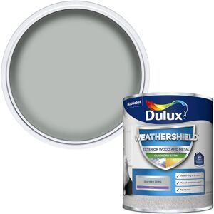 Dulux Weathershield Quick Dry Satin Paint Garden Grey - Paint Dulux Weathershield Quick Dry Satin Paint Garden Grey - Paint