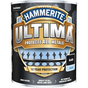 Hammerite Hammerite Ultima Metal Paint Black - Metal Paint Hammerite Hammerite Ultima Metal Paint Black - Metal Paint