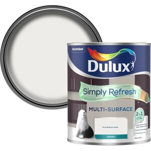 Dulux Simply Refresh Multi Surface Eggshell Paint - White - 750ML Dulux Simply Refresh Multi Surface Eggshell Paint - White - 750ML