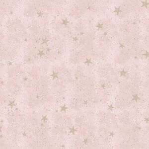 Crown Étoiles Lumineuses Rose Papier Peint M1492 - Papier Peint - Publicité Crown Étoiles Lumineuses Rose Papier Peint M1492 - Papier Peint - Publicité