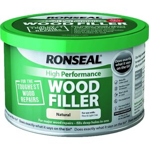 Ronseal High-Performance Wood Filler Natural - Wood Filler Ronseal High-Performance Wood Filler Natural - Wood Filler