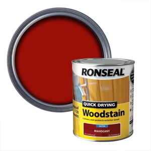 Ronseal Mahogany Quick Dry Woodstain - Exterior Protection Ronseal Mahogany Quick Dry Woodstain - Exterior Protection