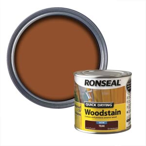 Ronseal Teak Quick Drying Woodstain - Paint Ronseal Teak Quick Drying Woodstain - Paint