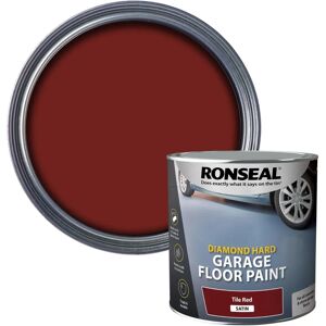 Ronseal 35762 Diamond Hard Garage Floor Paint Tile Red - Garage Floor Paint Ronseal 35762 Diamond Hard Garage Floor Paint Tile Red - Garage Floor Paint