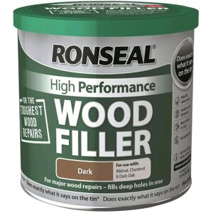 Ronseal Dark High-Performance Wood Filler - 275g Ronseal Dark High-Performance Wood Filler - 275g