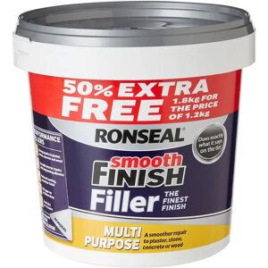 Ronseal 36546 1.2kg Multi Purpose Wall Filler - Interior & Exterior Ronseal 36546 1.2kg Multi Purpose Wall Filler - Interior & Exterior