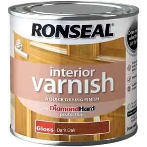 Ronseal Dark Oak Interior Varnish - Interior Varnish Ronseal Dark Oak Interior Varnish - Interior Varnish