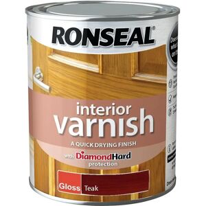 Ronseal Modèle 36851 Vernis Intérieur - Teck - Finition Satinée - Publicité Ronseal Modèle 36851 Vernis Intérieur - Teck - Finition Satinée - Publicité