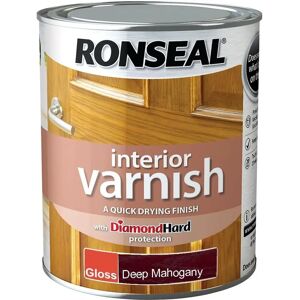 Ronseal Interior Varnish Deep Mahogany - Interior Varnish Ronseal Interior Varnish Deep Mahogany - Interior Varnish