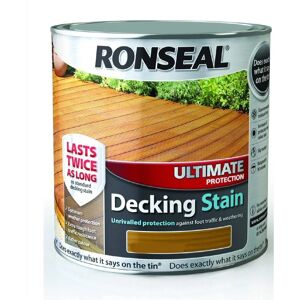 Ronseal Slate Decking Stain - Decking Protection & Natural Finish Ronseal Slate Decking Stain - Decking Protection & Natural Finish