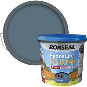 Ronseal RSLFLPPCF5L 5L Fence Life Plus Paint - Cornflower Ronseal RSLFLPPCF5L 5L Fence Life Plus Paint - Cornflower
