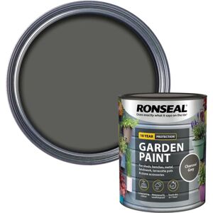 Ronseal Garden Paint Charcoal Grey 750ml - Garden Paint Ronseal Garden Paint Charcoal Grey 750ml - Garden Paint