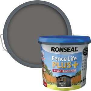 Ronseal RSLFLPPCG5L Fence Paint - Weatherproof, 5L Ronseal RSLFLPPCG5L Fence Paint - Weatherproof, 5L
