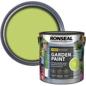 Ronseal Lime Zest Garden Paint 2.5L - Paint Ronseal Lime Zest Garden Paint 2.5L - Paint