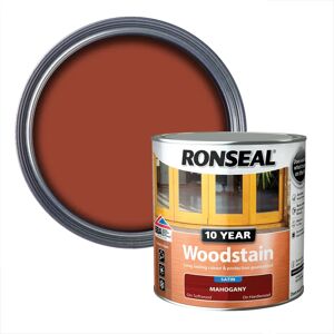 Ronseal 38674 10 Year Woodstain Mahogany - Woodstain Ronseal 38674 10 Year Woodstain Mahogany - Woodstain