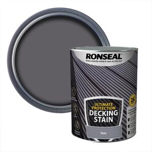 Ronseal 39123 Slate Decking Stain - 5L Ronseal 39123 Slate Decking Stain - 5L