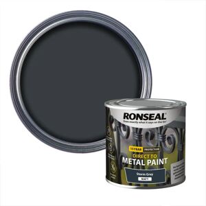 Ronseal Storm Grey Metal Paint - Paint Ronseal Storm Grey Metal Paint - Paint