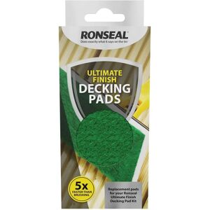Ronseal Ultimate Finish Decking Refill Pads - Coussinets pour terrasse - Publicité Ronseal Ultimate Finish Decking Refill Pads - Coussinets pour terrasse - Publicité