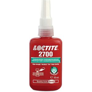 Loctite 2700 High Strength Threadlocker - Safety Friendly - 50ml Loctite 2700 High Strength Threadlocker - Safety Friendly - 50ml